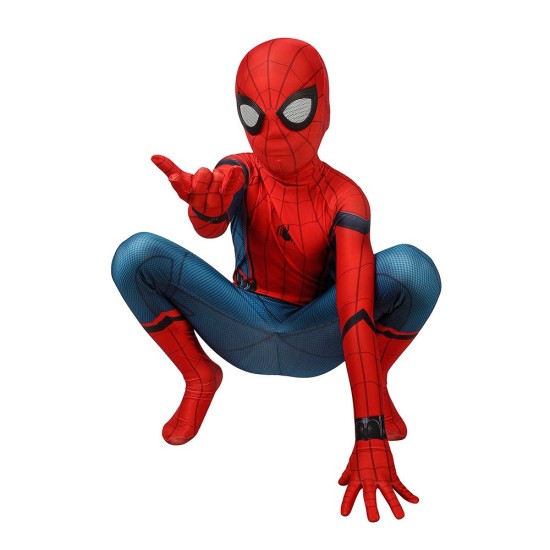 Christmas Gifts For Kids Spider-man Cosplay Costume Children Spiderman BodySuit Christmas Gifts For Kids Spider-man Cosplay Costume Children Spiderman BodySuit