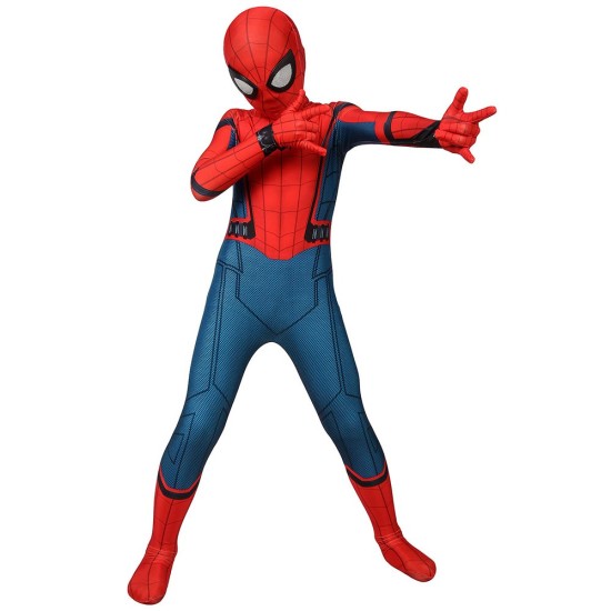 Christmas Gifts For Kids Spider-man Cosplay Costume Children Spiderman BodySuit Christmas Gifts For Kids Spider-man Cosplay Costume Children Spiderman BodySuit