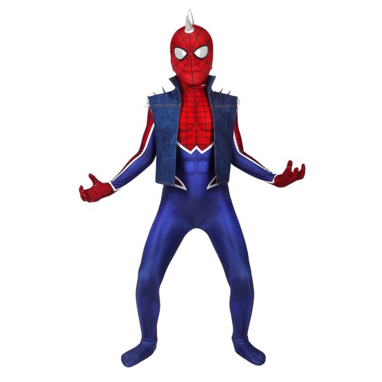 Gifts For Kids Punk Spider-Man Cosplay Costumes Gifts For Kids Punk Spider-Man Cosplay Costumes