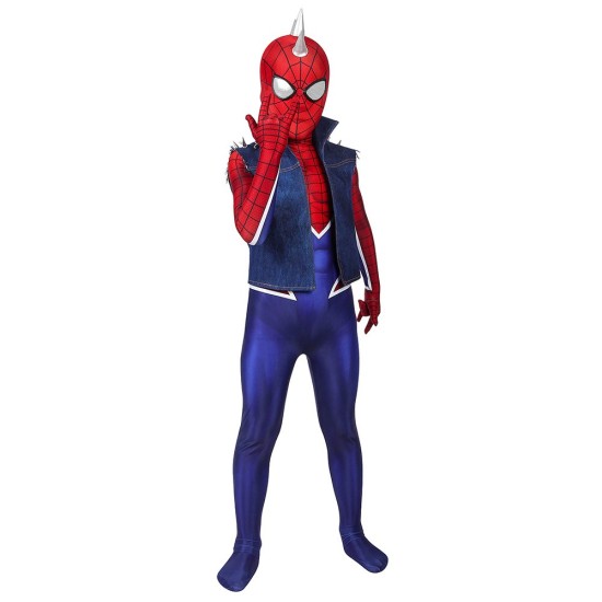 Gifts For Kids Punk Spider-Man Cosplay Costumes Gifts For Kids Punk Spider-Man Cosplay Costumes