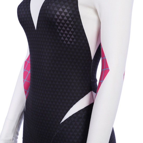 Gwen Stacy Cosplay Costumes Into The Spider Verse Spider Girl Gwen Suits Gwen Stacy Cosplay Costumes Into The Spider Verse Spider Girl Gwen Suits
