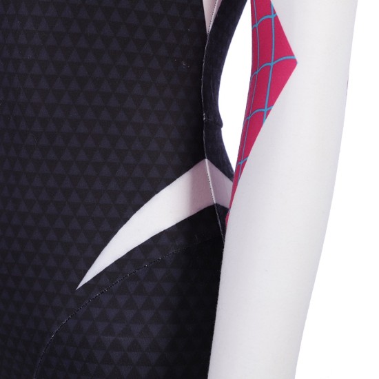 Gwen Stacy Cosplay Costumes Into The Spider Verse Spider Girl Gwen Suits Gwen Stacy Cosplay Costumes Into The Spider Verse Spider Girl Gwen Suits