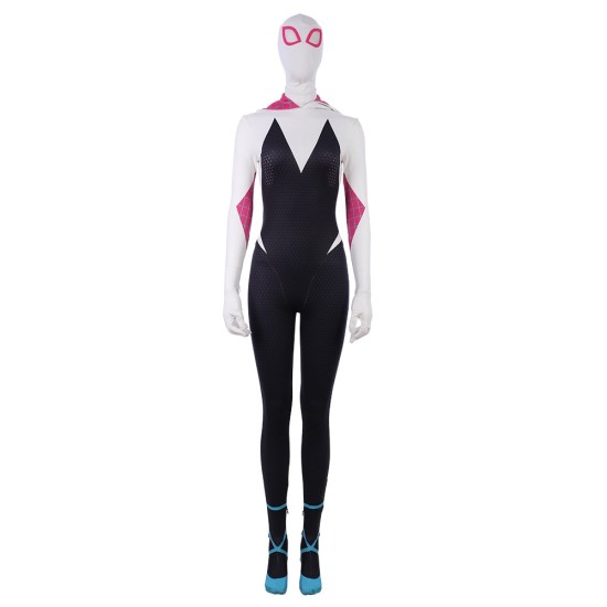 Gwen Stacy Cosplay Costumes Into The Spider Verse Spider Girl Gwen Suits Gwen Stacy Cosplay Costumes Into The Spider Verse Spider Girl Gwen Suits