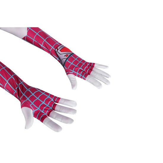 Kids Gwen Cosplay Costumes Across The Spider-Verse Gwen Halloween Suit Kids Gwen Cosplay Costumes Across The Spider-Verse Gwen Halloween Suit