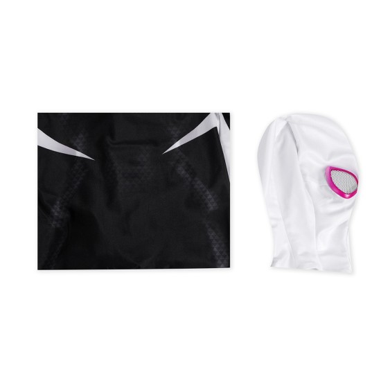 Kids Gwen Cosplay Costumes Across The Spider-Verse Gwen Halloween Suit Kids Gwen Cosplay Costumes Across The Spider-Verse Gwen Halloween Suit