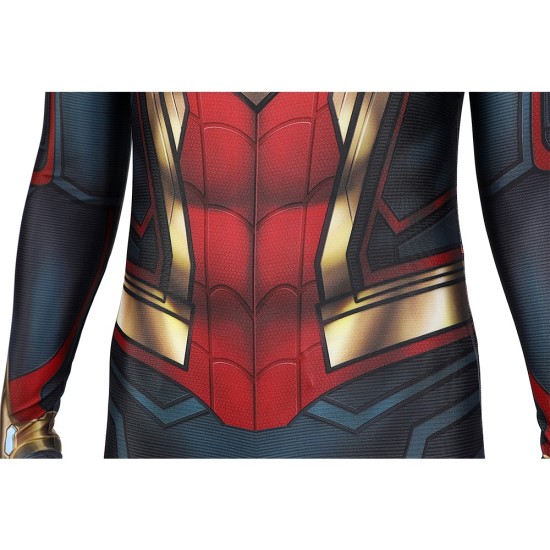 Kids Iron Spider-man 3 No Way Home Spandex BodySuit Kids Iron Spider-man 3 No Way Home Spandex BodySuit