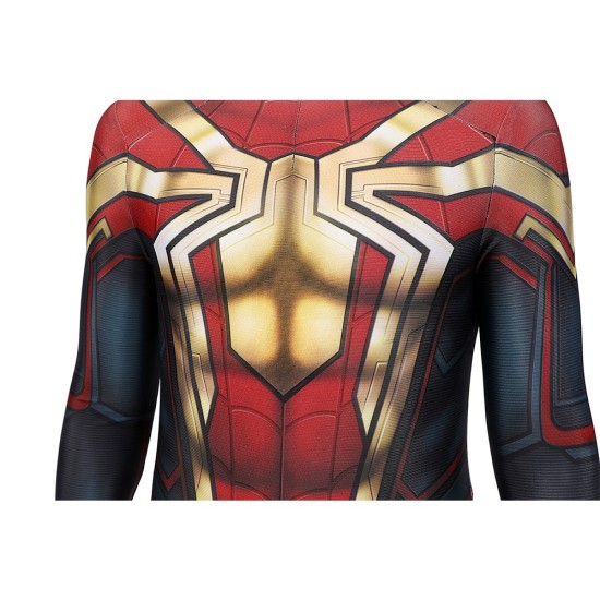 Kids Iron Spider-man 3 No Way Home Spandex BodySuit Kids Iron Spider-man 3 No Way Home Spandex BodySuit