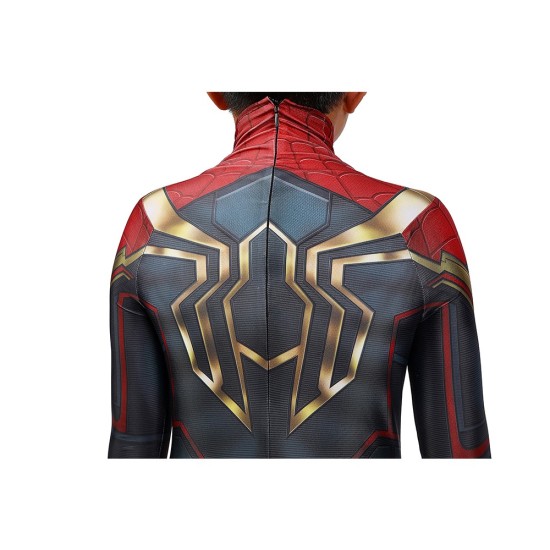 Kids Iron Spider-man 3 No Way Home Spandex BodySuit Kids Iron Spider-man 3 No Way Home Spandex BodySuit