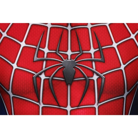 Kids Spider-man Cosplay Suit Classic Tobey Maguire Printed Edition Kids Spider-man Cosplay Suit Classic Tobey Maguire Printed Edition