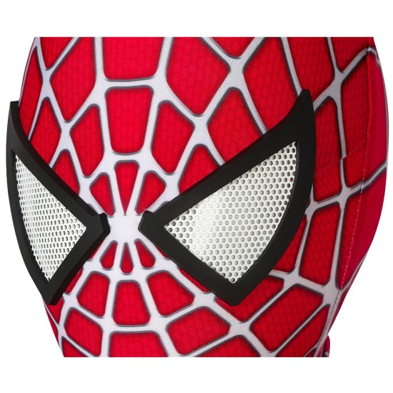 Kids Spider-man Cosplay Suit Spandex Tobey Maguire Suit Printed Edition Kids Spider-man Cosplay Suit Spandex Tobey Maguire Suit Printed Edition