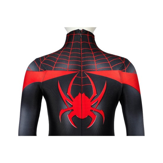 Kids Spider-man Miles Morales PS5 Cosplay Suit Children Halloween Cosplay Jumpsuit Kids Spider-man Miles Morales PS5 Cosplay Suit Children Halloween Cosplay Jumpsuit