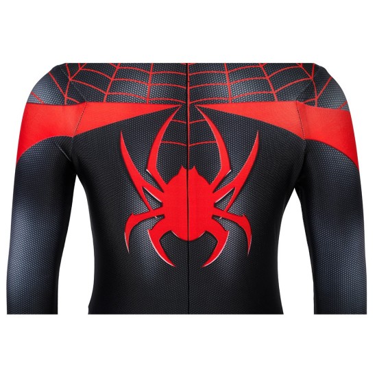 Kids Spider-man Miles Morales PS5 Cosplay Suit Children Halloween Cosplay Jumpsuit Kids Spider-man Miles Morales PS5 Cosplay Suit Children Halloween Cosplay Jumpsuit