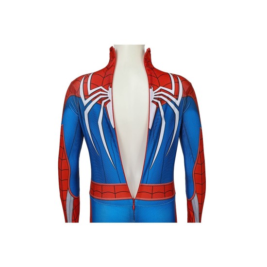 Kids Spider-man PS4 Advanced Suit Spiderman Children Cosplay Jumpsuit Kids Spider-man PS4 Advanced Suit Spiderman Children Cosplay Jumpsuit