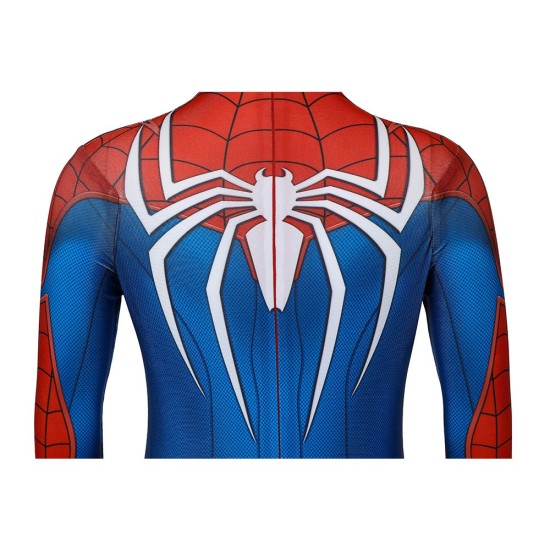 Kids Spider-man PS4 Advanced Suit Spiderman Children Cosplay Jumpsuit Kids Spider-man PS4 Advanced Suit Spiderman Children Cosplay Jumpsuit