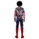 Spider-Punk Spider-man Cosplay Costumes Hobart Brown Suits Spider-Punk Spider-man Cosplay Costumes Hobart Brown Suits