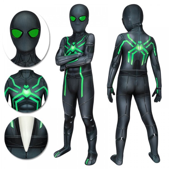 Spider-man Big Time Suit For Kids Halloween Costume For Children Spider-man Big Time Suit For Kids Halloween Costume For Children