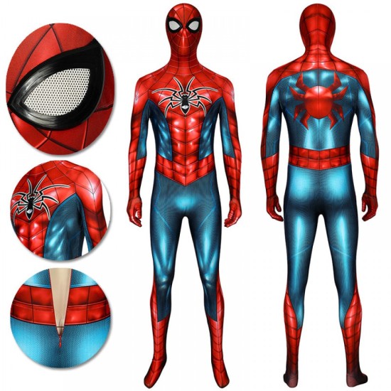 Spider-man HQ Printed Suit PS4 Armour MK IV Bodysuit Spider-man HQ Printed Suit PS4 Armour MK IV Bodysuit