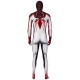 Spider-man Tracksuit Spiderman Miles Morales White Cosplay Suit Spider-man Tracksuit Spiderman Miles Morales White Cosplay Suit