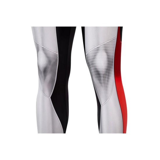 Spider-man Tracksuit Spiderman Miles Morales White Cosplay Suit Spider-man Tracksuit Spiderman Miles Morales White Cosplay Suit