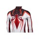 Spider-man Tracksuit Spiderman Miles Morales White Cosplay Suit Spider-man Tracksuit Spiderman Miles Morales White Cosplay Suit